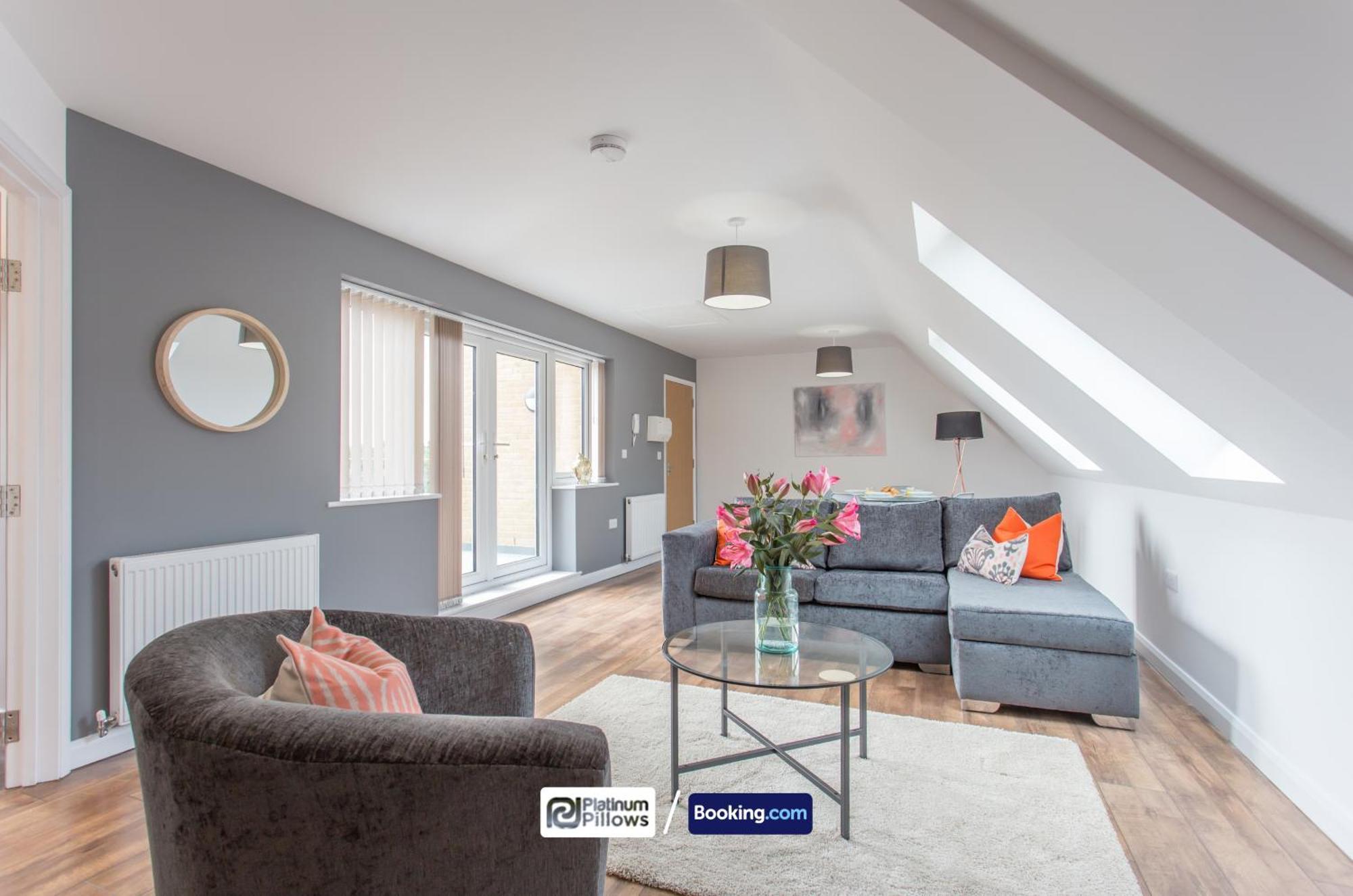 Modern Oxford 1Br Apt, Contractor & Family Accommodation, Near Oxford Hospitals And Science Park Ngoại thất bức ảnh